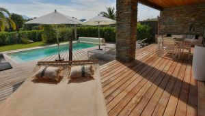 Piscine de la Villa de l'Hôtel La Dimora a Saint-Florent en Corse