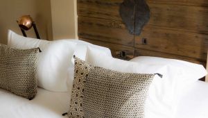 Coussin de la suite de L'hôtel La Dimora