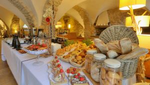 Viennoiserie petit déjeuner de l'Hôtel La Dimora