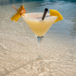 Cocktail de L'Hôtel la Dimora en Corse